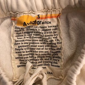 Sweatpants- Aviator Nation for Soul Cycle